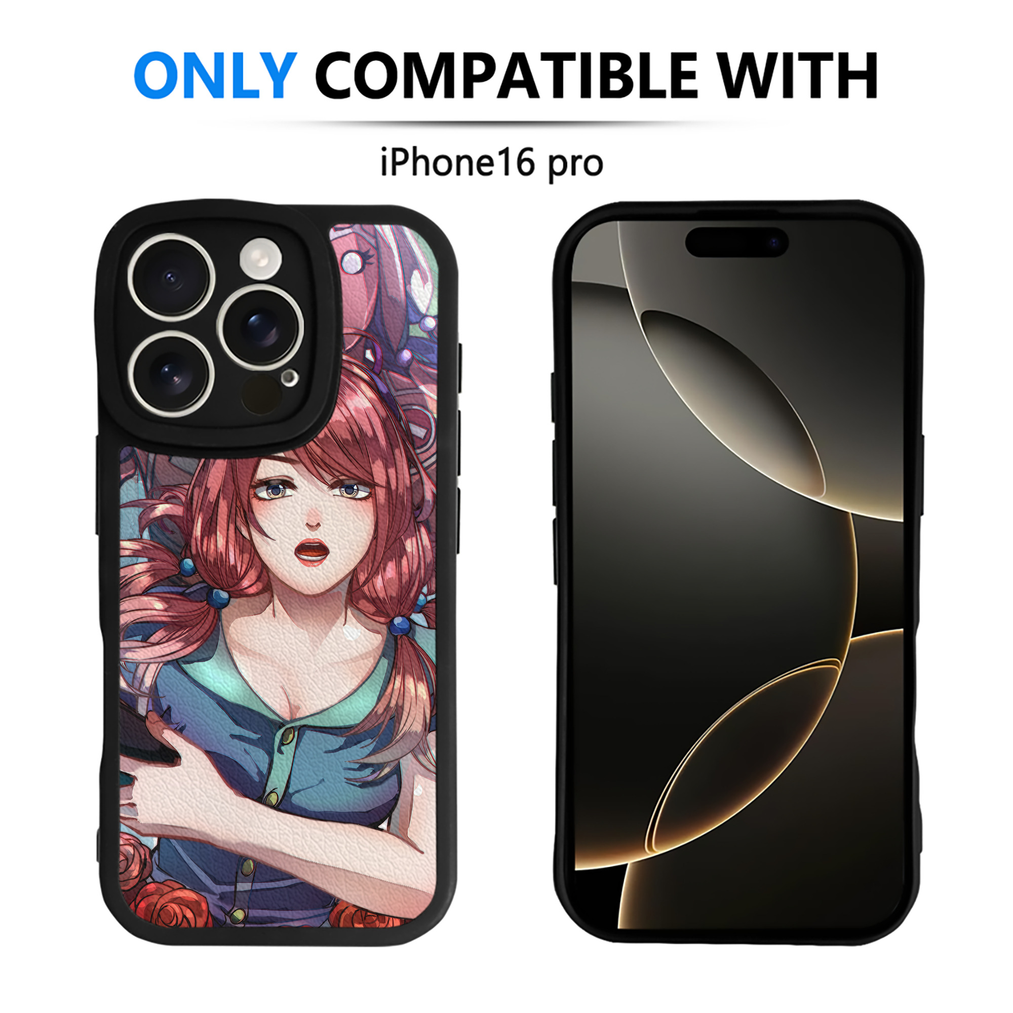 （画像用） ジョジョの奇妙な冒険 JoJo's Bizarre Adventure 【iPhone 16シリーズ対応】シリコンスマホケース（レザー調） 材質：シリコン